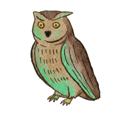 Búho — guardián del inframundo